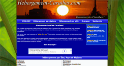Desktop Screenshot of hebergement-caraibes.com